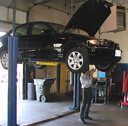 Land Rover Transmission Installation